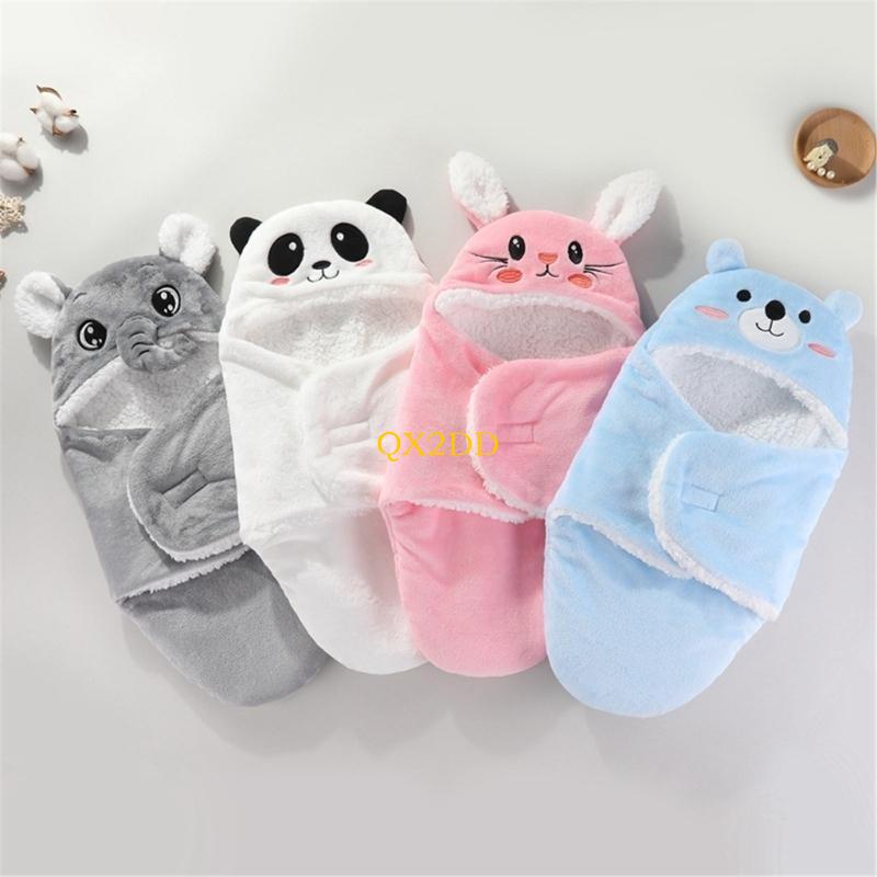 Fleece Sleep Bag - QX2D الوليد شيالة أطفال بطانية الخريف