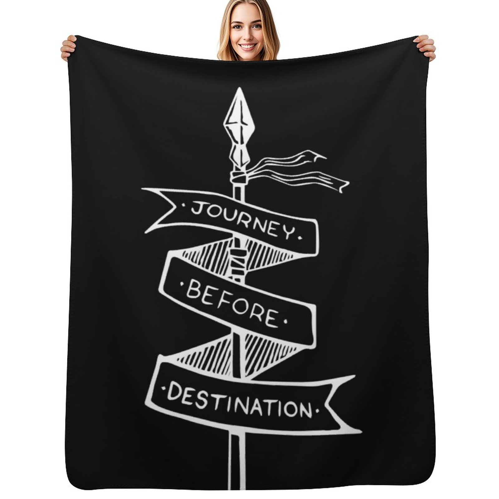 Fleece Sleep Bag - الرحلة قبل الوجهة - بطانية ستورملايت