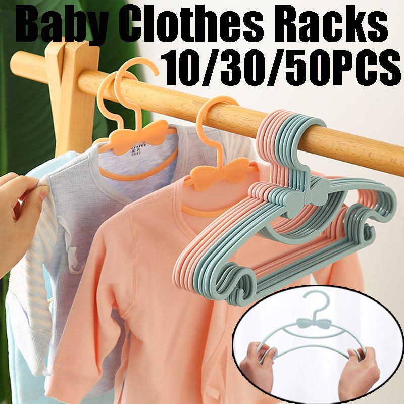 Baby Clothing Hangers - رفوف ملابس الأطفال البلاستيكية، علاقات مناشف