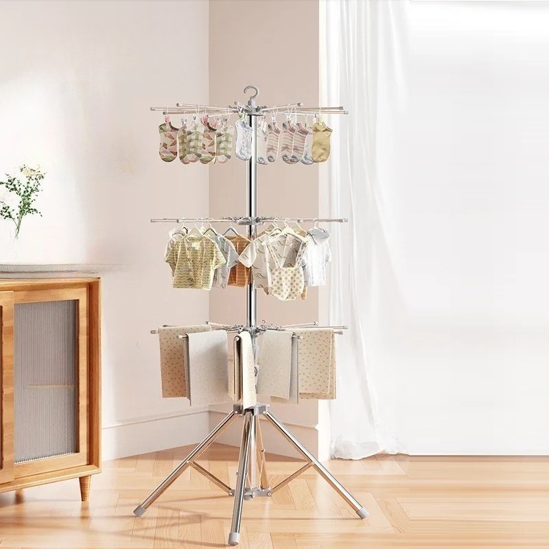Baby Clothing Display Stand - رف تجفيف ملابس الأطفال - منظم