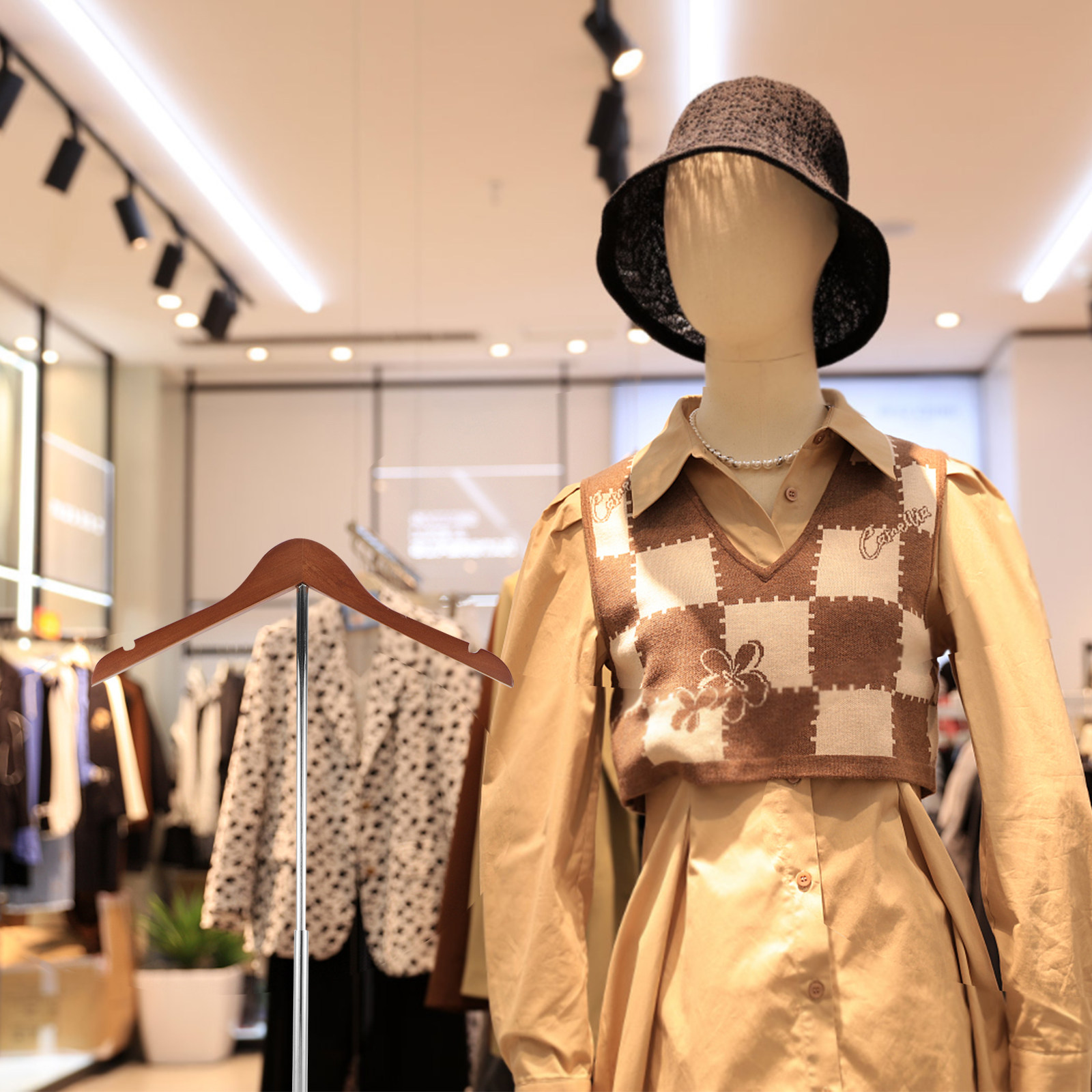 حامل عرض ملابس على شكل حرف T ق - مراجعة Baby Clothing Stores وسعره
