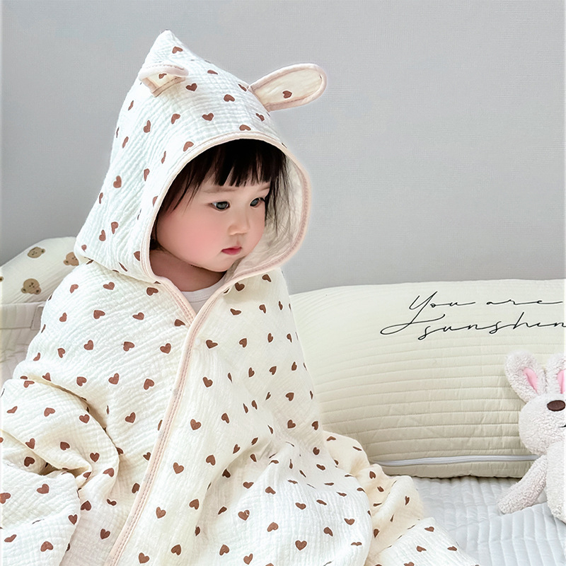 منشفة استحمام الطفل 4 طبقات ال - مراجعة Hooded Bath Towel وسعره