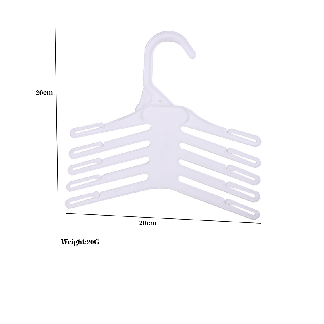 20 قطعة من علاقات الملابس البل - مراجعة Baby Clothing Hangers وسعره