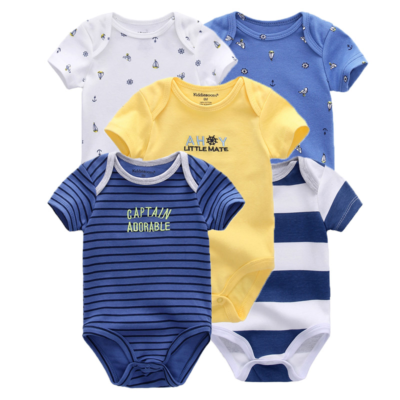 بدلة جسم كرتونية بأكمام قصيرة  - مراجعة Baby Clothing Online وسعره