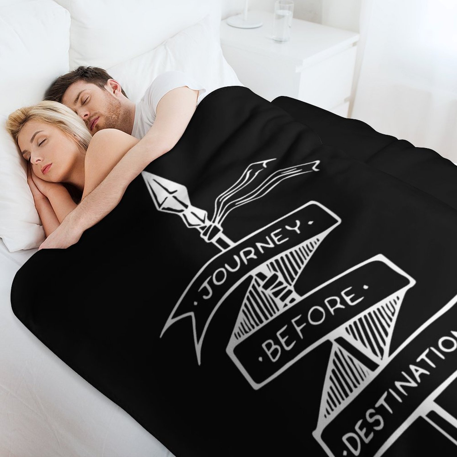 الرحلة قبل الوجهة - بطانية ستو - مراجعة Fleece Sleep Bag وسعره