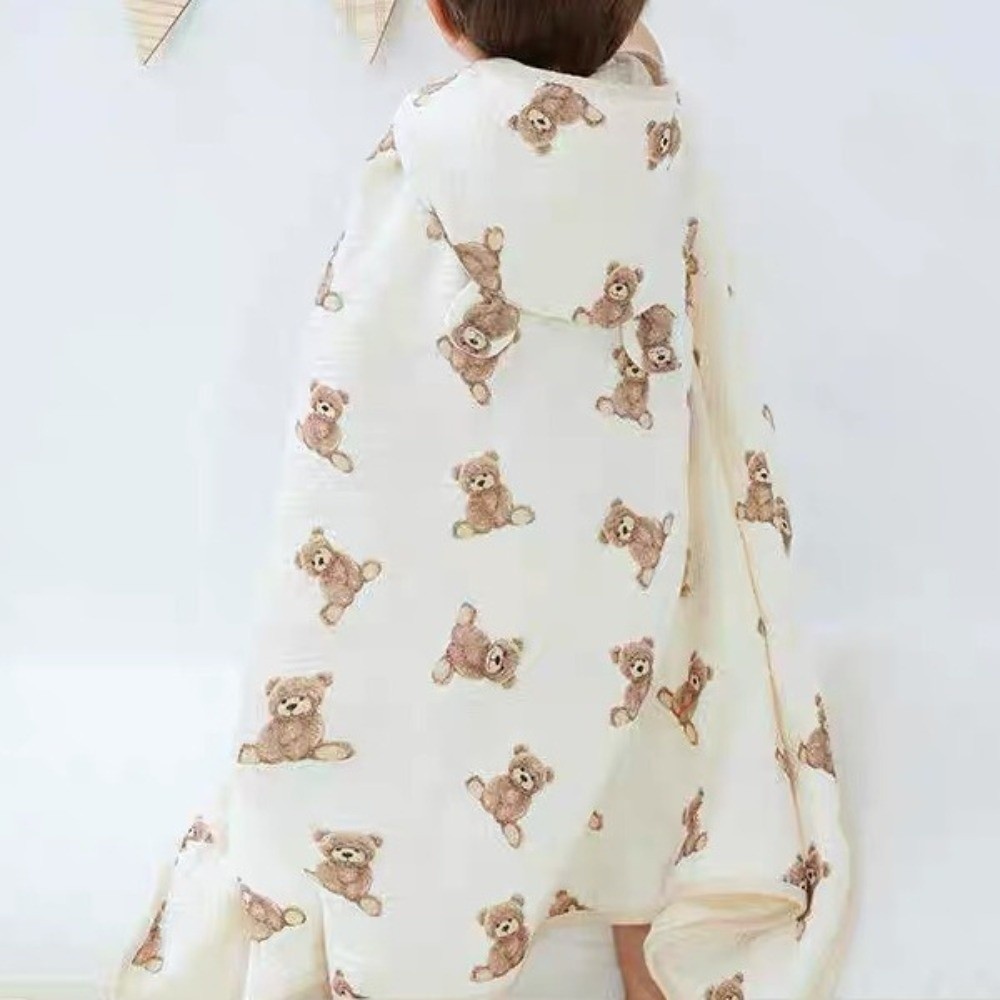 الدافئة الكرتون المطبوعة الطفل - مراجعة Hooded Bath Towel وسعره