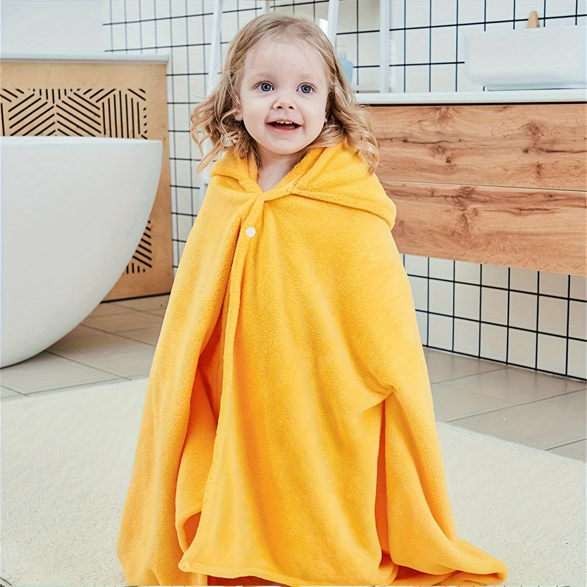 منشفة حمام مريحة بغطاء للرأس ، - مراجعة Hooded Bath Towel وسعره