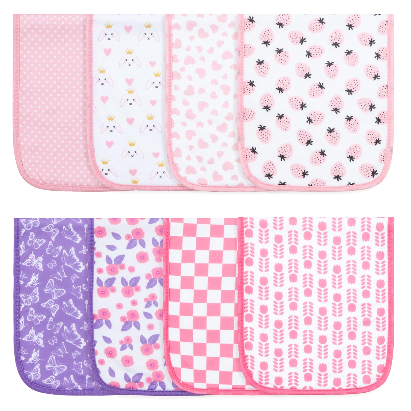 بينوكسين - مجموعة من 8 قطع من  - مراجعة Printed Bibs Pack وسعره