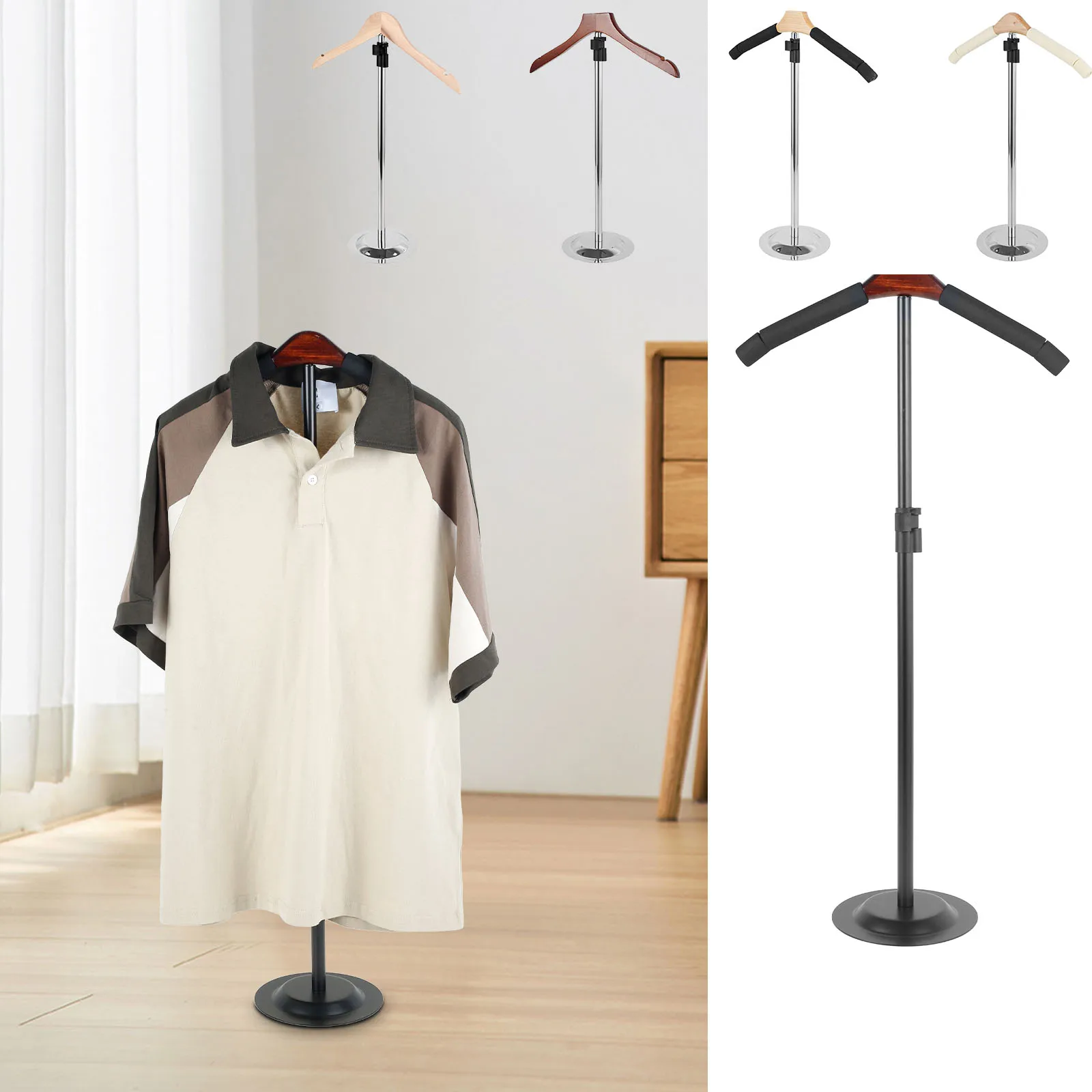 حامل عرض قمصان قابل لتعديل الا - مراجعة Baby Clothing Display Stand وسعره