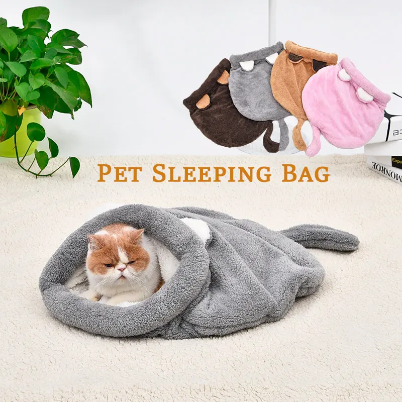 دافئ المرجان الصوف القط كيس ال - مراجعة Fleece Sleep Bag وسعره